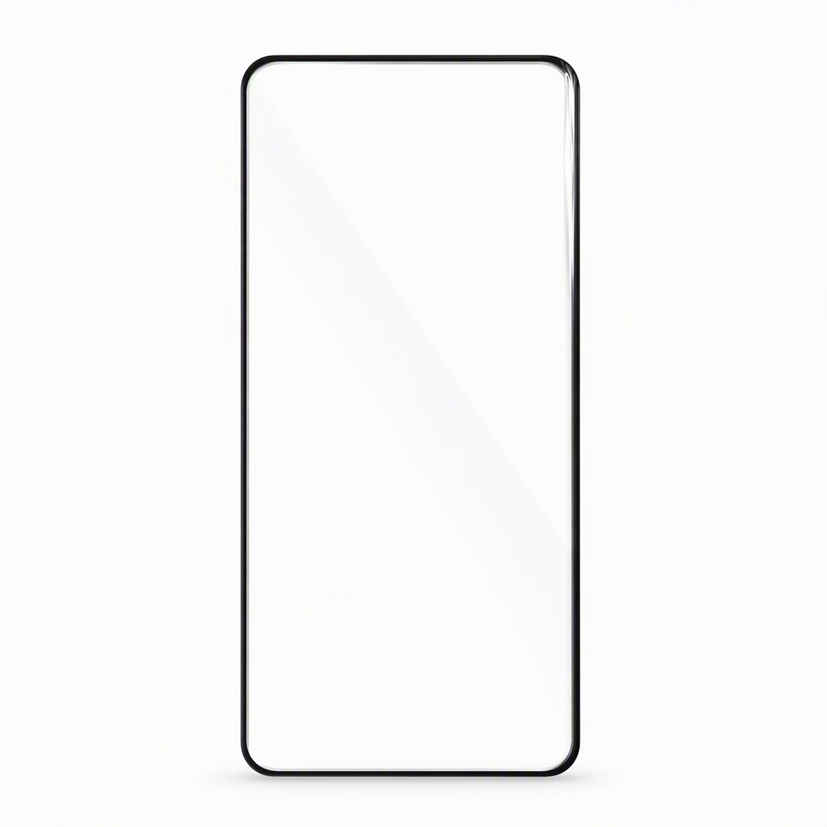 Huawei Mate 70 Pro curved screen tempered glass film - front view on white