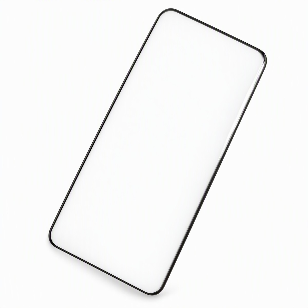 Huawei Mate 70 Pro full glue curved glass film - tilted view on white
