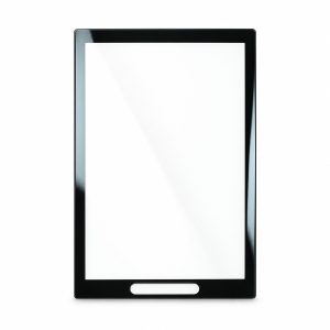 Insta360 X5 curved edge HD tempered glass screen film front view on white background