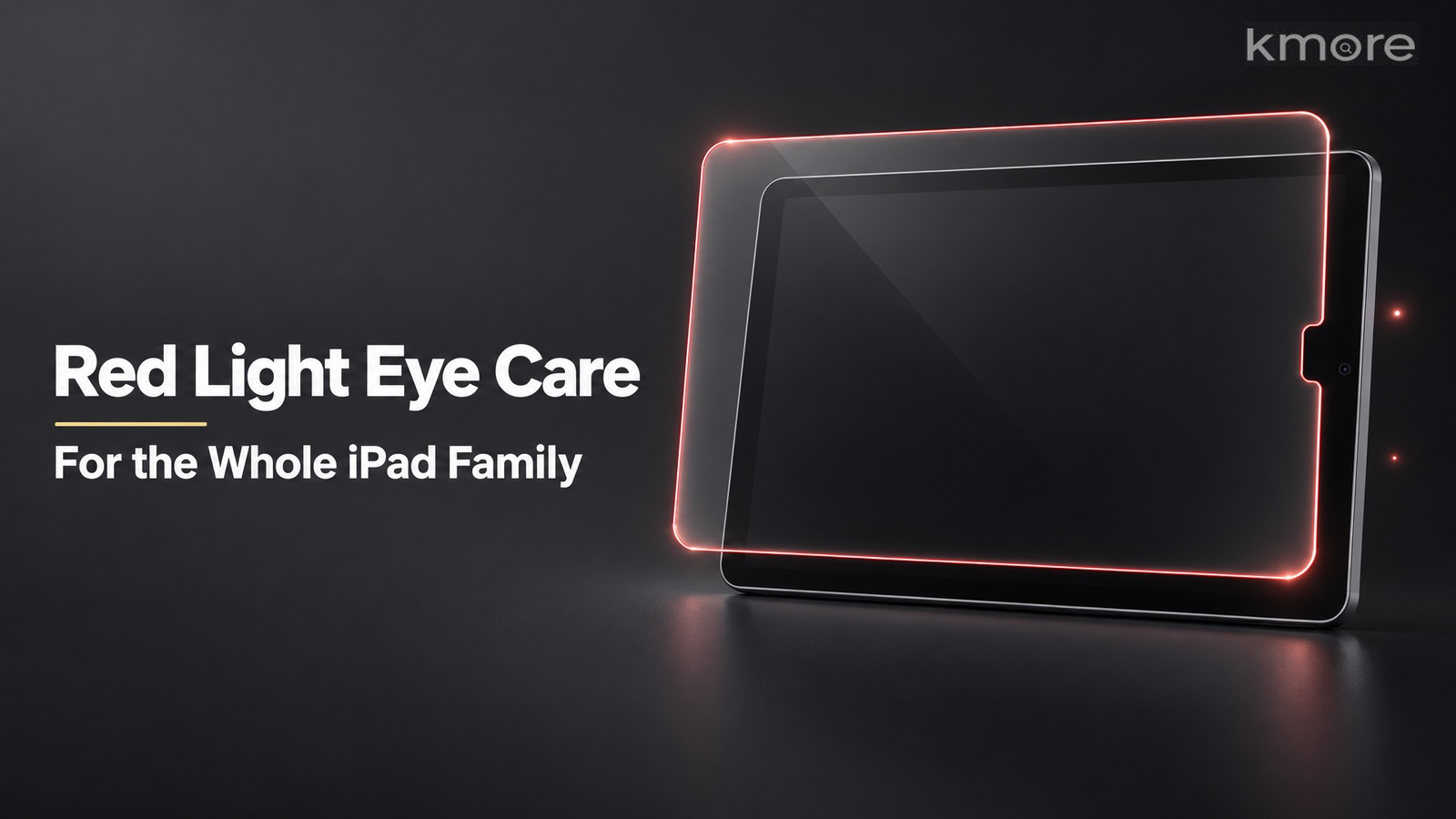 iPad red light eye care tempered glass film hero banner