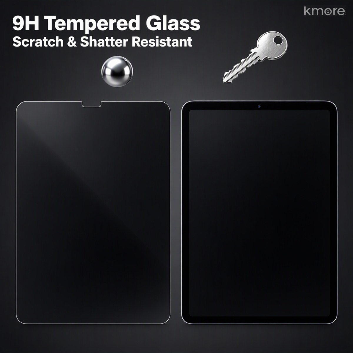 9H 钢化防爆防刮 9h tempered glass scratch and shatter resistant for ipad privacy film