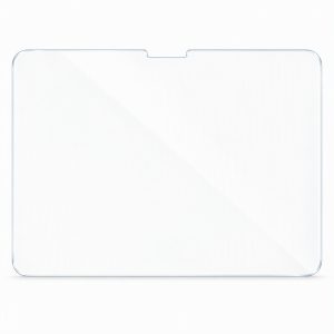 ipad hd clear tempered glass film front view on white